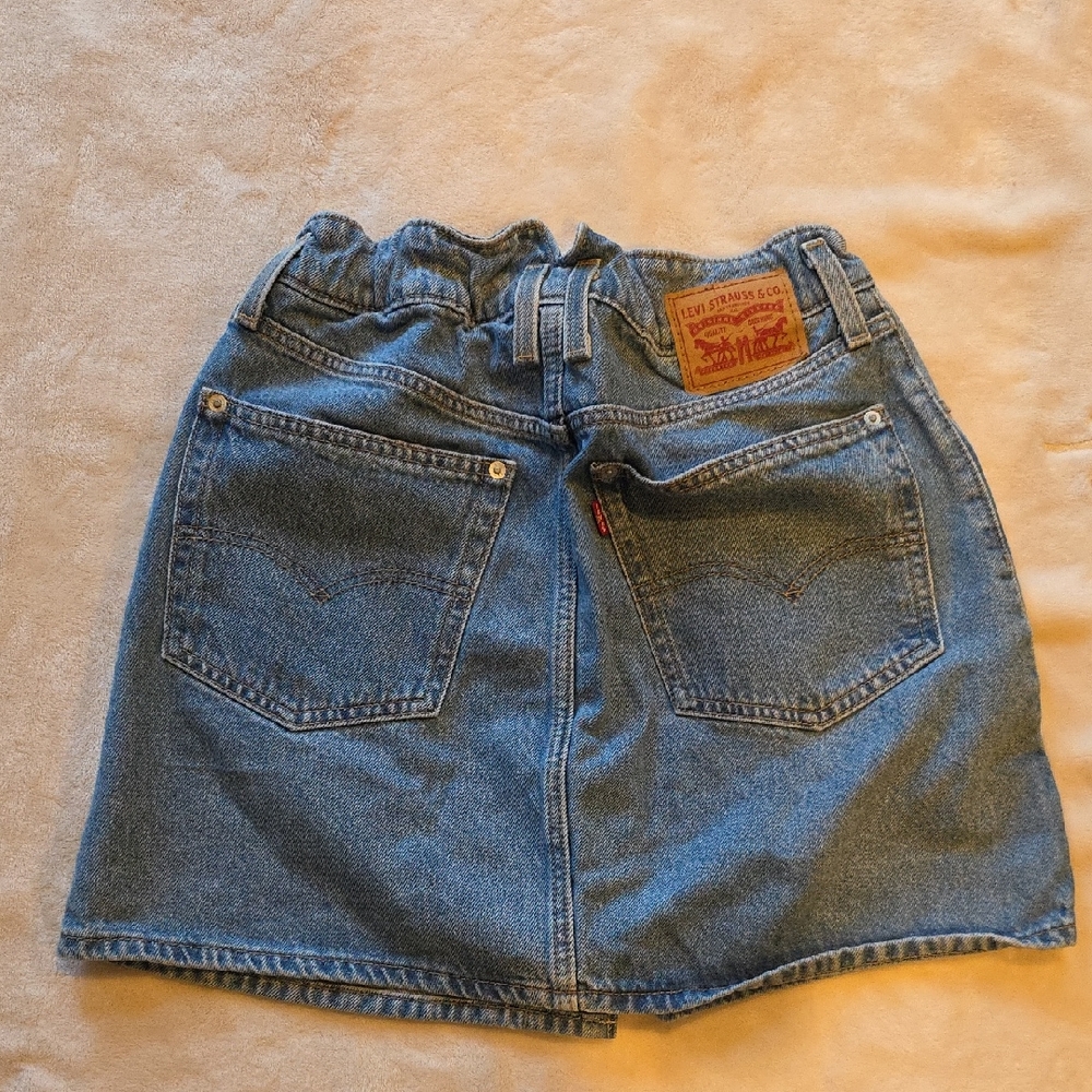 Levi's Classic Blue Jean Skirt